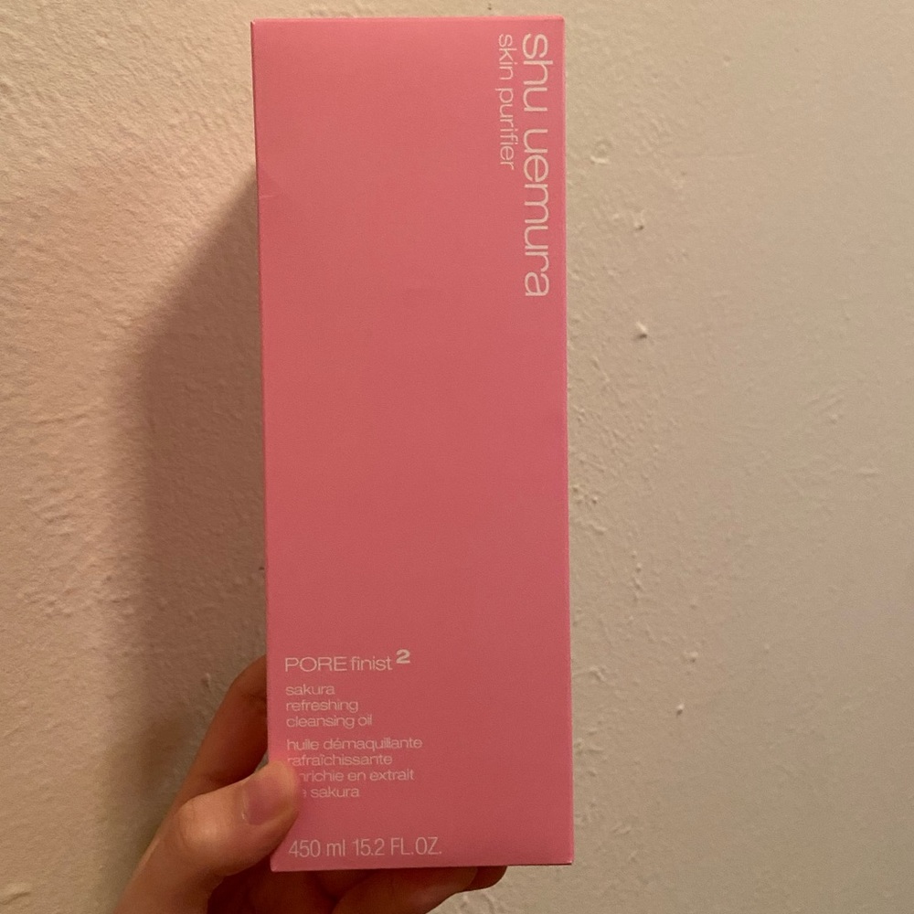 Shu Uemura pore finist Sakura refreshing cleansing oil